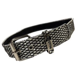 Mudd Belt Silver Sparkle Vintage